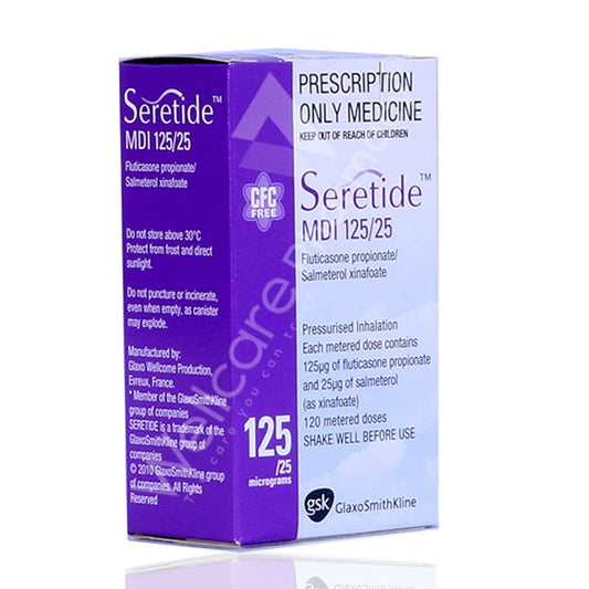Seretide 125/25mcg Evohaler