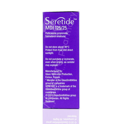 Seretide 125/25Mcg Evohaler