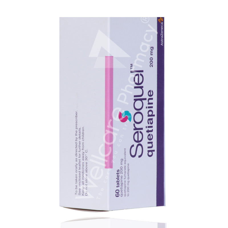 Seroquel 200mg Tablets 60'S