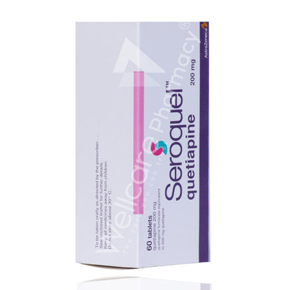 Seroquel 200mg Tablets 60'S