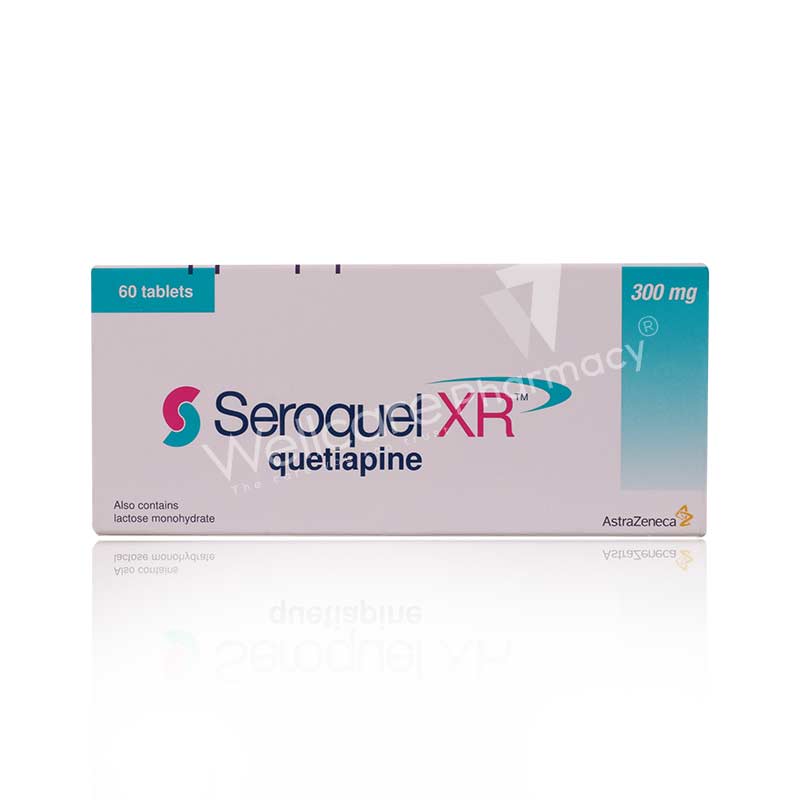 SEROQUEL XR 300 TABLETS 6X10 60'S