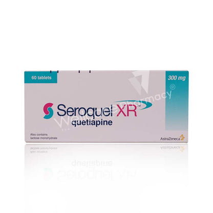 SEROQUEL XR 300 TABLETS 6X10 60'S