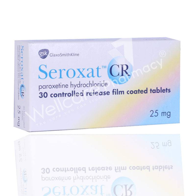 Seroxat Cr 25Mg Tablets 30'S Seroxat Cr 25Mg Tablets 30'S