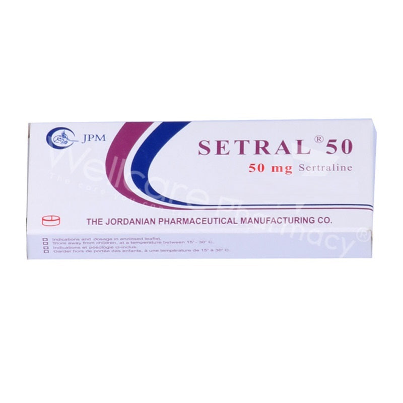 Setral 50mg Tablets 30'S