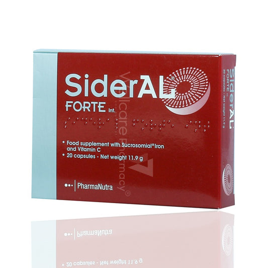 SIDERAL FORTE CAPSULES 20'S