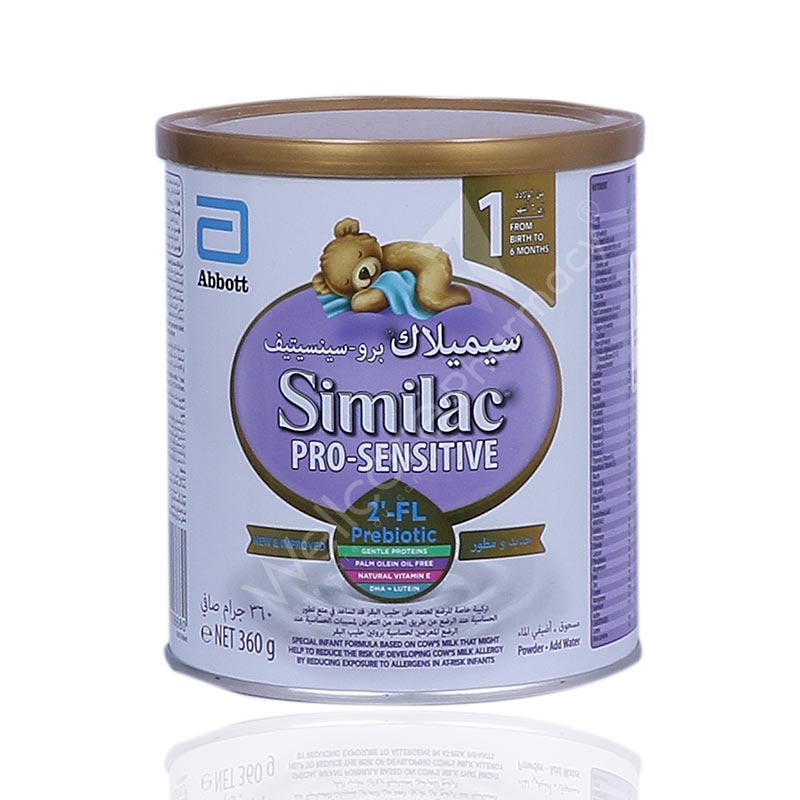 Similac No1 Pro-Sensitive Milk Powder 360G