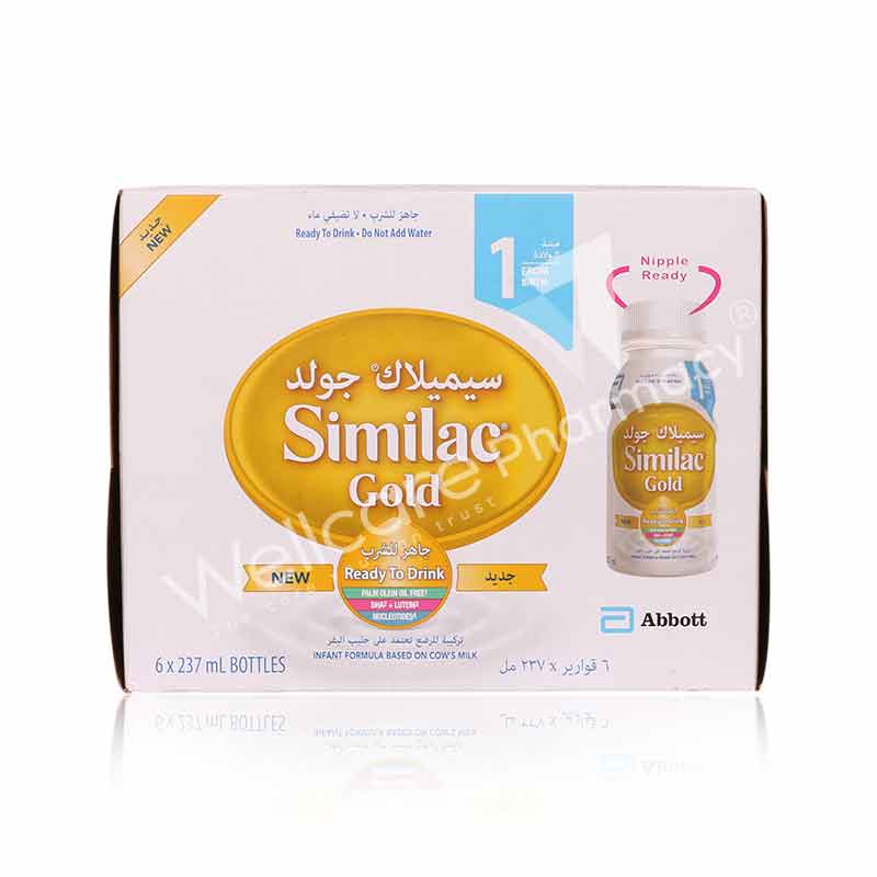Similac Gold No1 Ready To Drink 237ml6'S