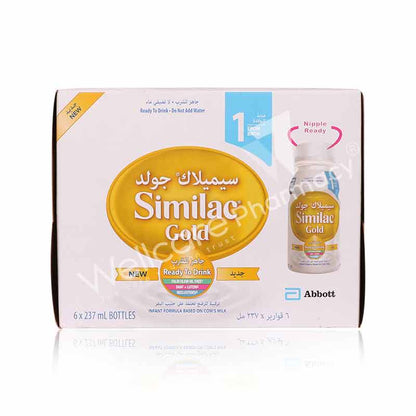 Similac Gold No1 Ready To Drink 237Ml6's