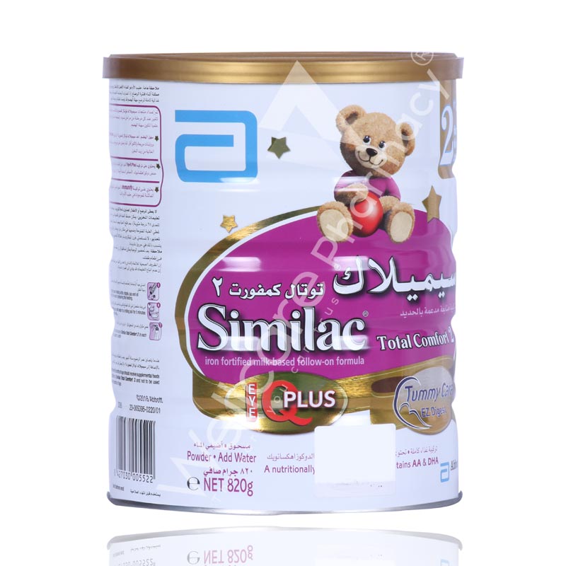 Similac No2 Total Care Comfort Milk Powder 820gm