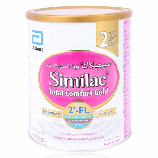 Similac No2 Total Comfort Gold Milk Powder 820G