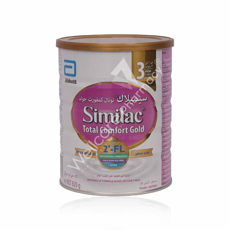 Similac No3 Total Comfort Gold Milk Powder 820g