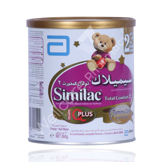 Similac No2 Total Care Comfort M/Pow 360g Cnc - Wellcare Pharmacy