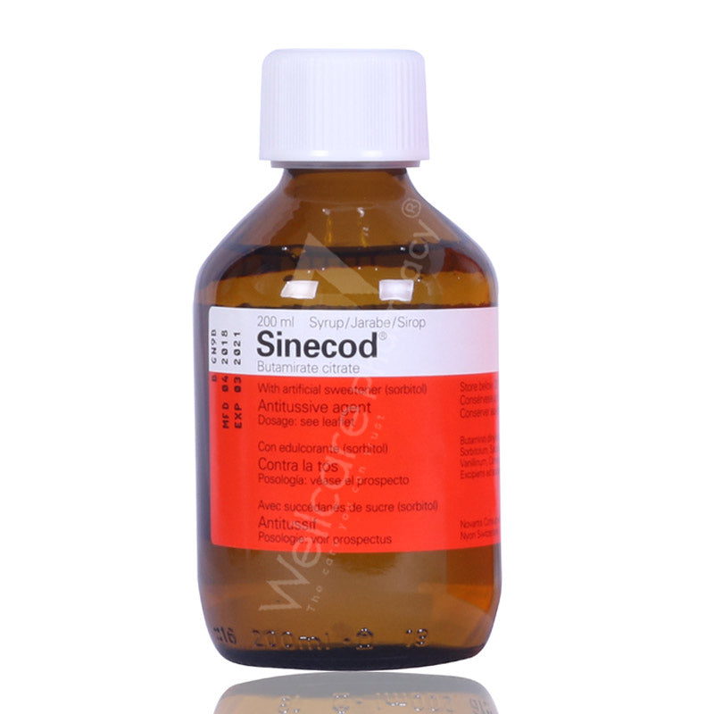 Sinecod Syrup 200Ml Sinecod Syrup 200Ml