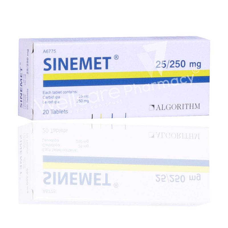 Sinemet Tablets 20'S Sinemet Tablets 20'S
