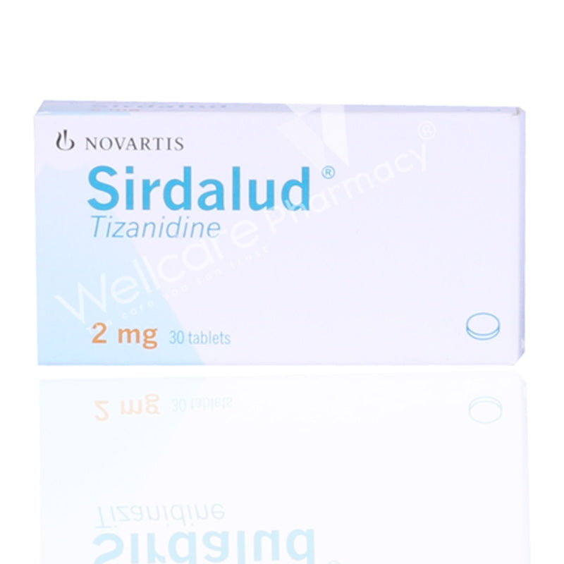 Sirdalud 2mg Tablets 30'S