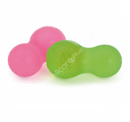 Sissel Twin Grip 2Set Soft And Medium Pink And Green