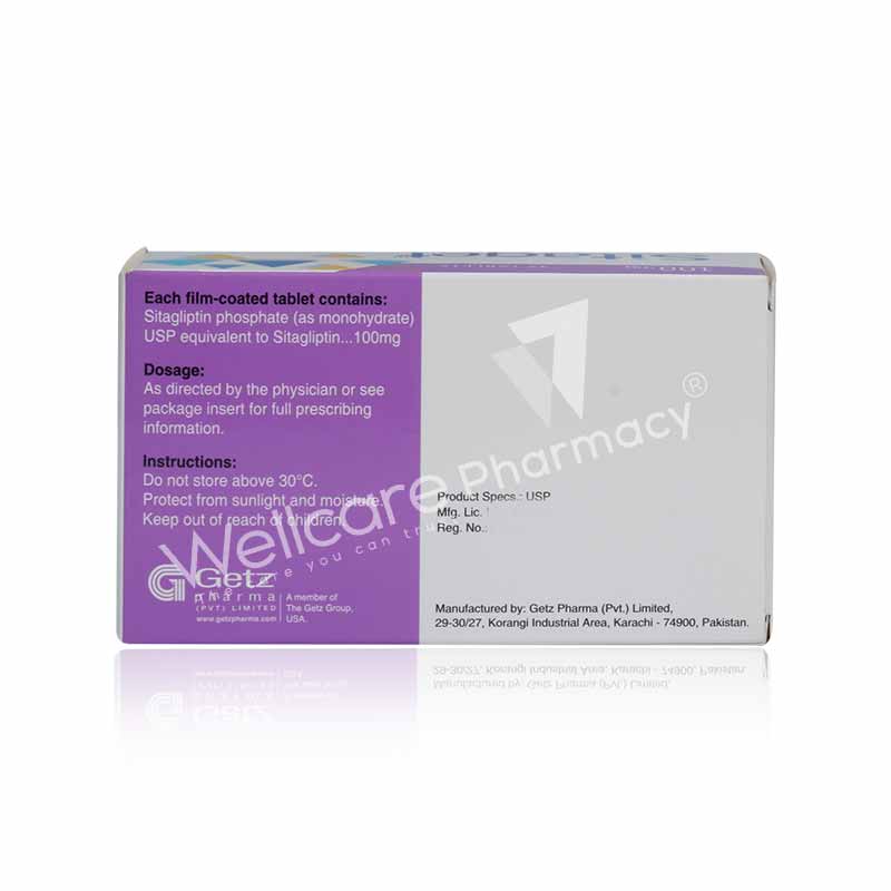 Sitaget 100mg Tablets 35'S