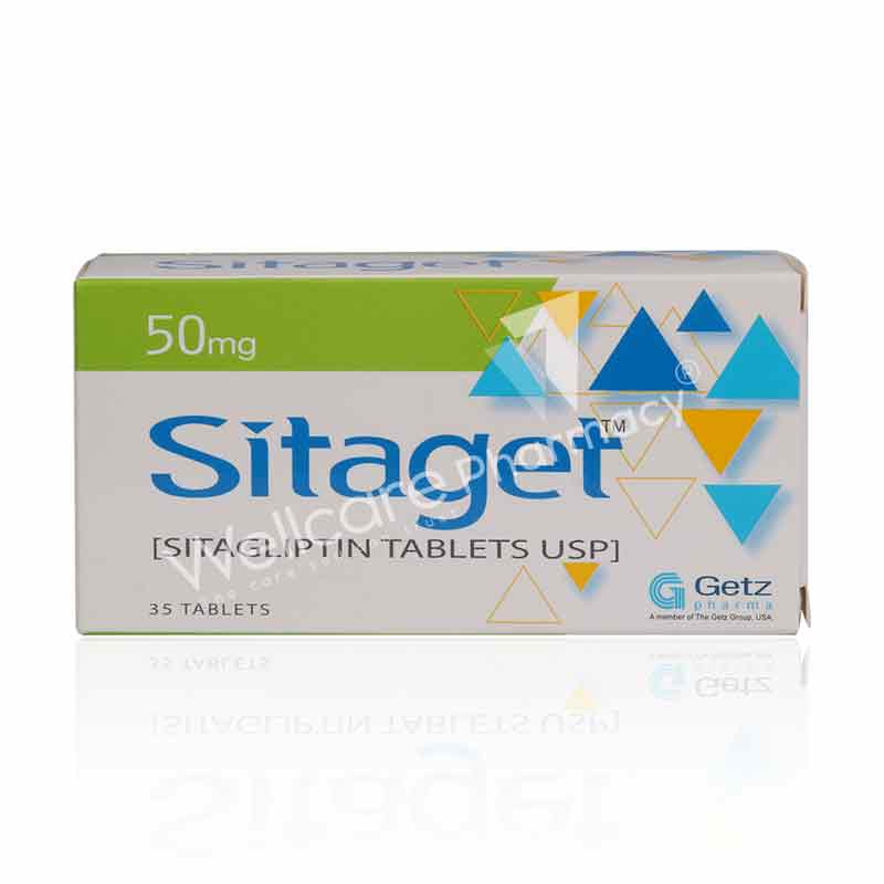 Sitaget 50Mg Tablets 35'S