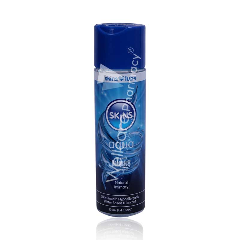 Skins Aqua Water Based Lubricant 130Ml