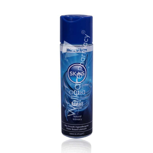 Skins Aqua Water Based Lubricant 130Ml