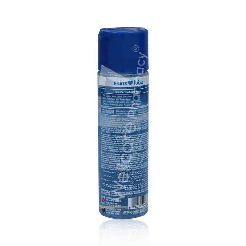 SKINS AQUA WATER BASED LUBRICANT 130ML