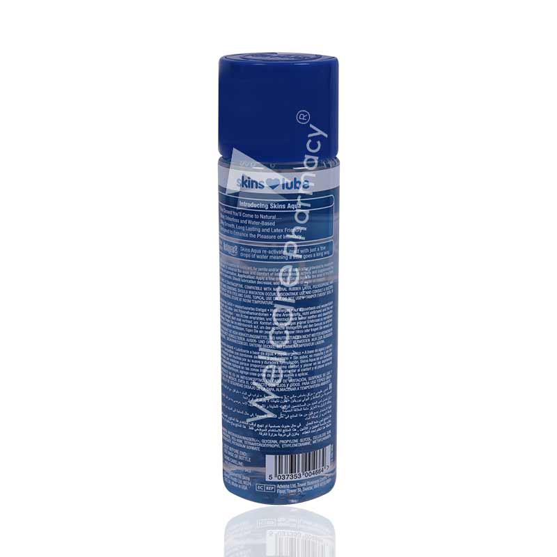 Skins Aqua Water Based Lubricant 130Ml