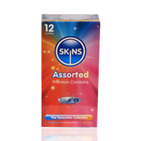 Skins Assorted Lubricated Condoms 12'S