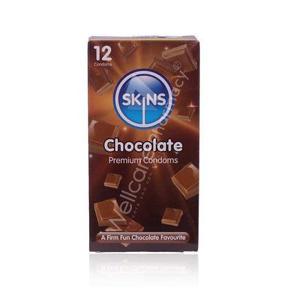Skins Chocolate Flavored Condoms 12'S