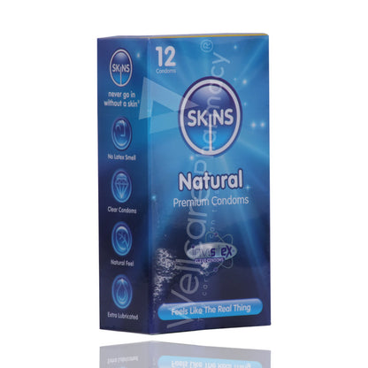 Skins Natural Condoms 12'S