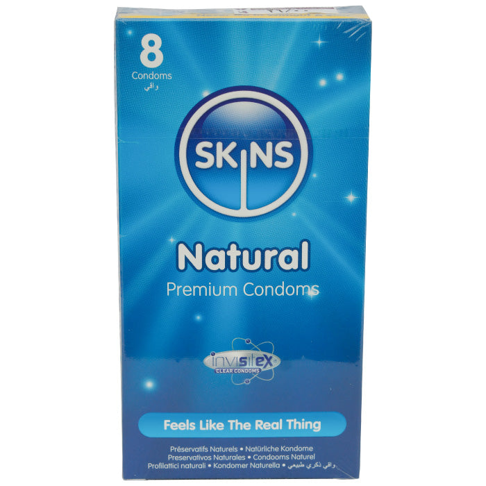 Skins Natural Condoms 8'S