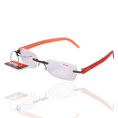 Smart Folding Reading Glass +2.50 Red And Orange