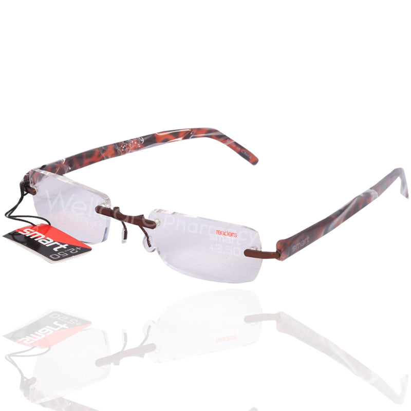 Smart Folding Reading Glass +2.50 Tortoise