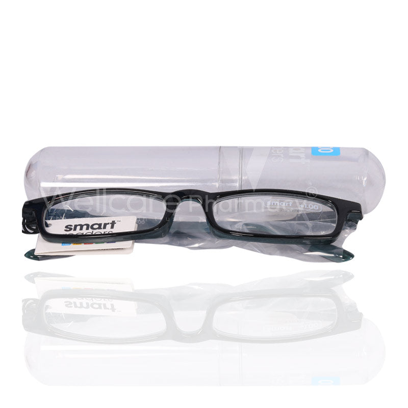 Smart Reading Glass Pop +1.00 Dark Pet And Blue