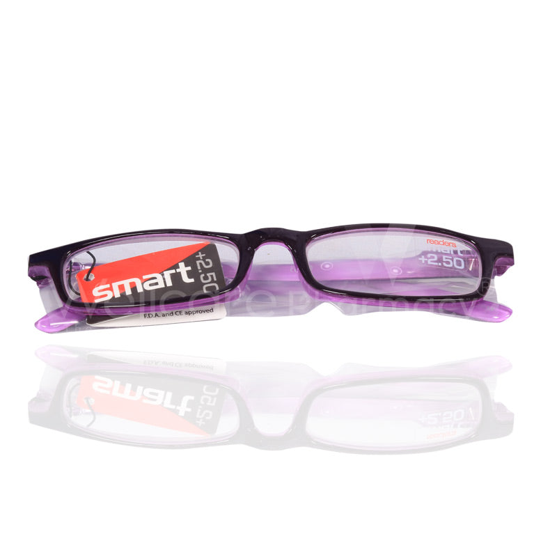 Smart Reading Glass Pop +2.50 Violetcry Pur