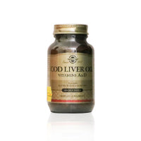 Solgar Cod Liver Oil Vitamin A & D Omega-3 Capsules