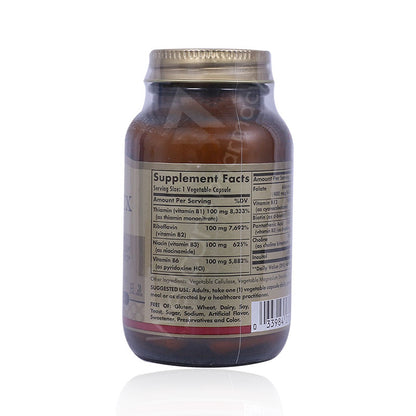 Solgar Formula B-Complex 100Mg Capsule 50'S