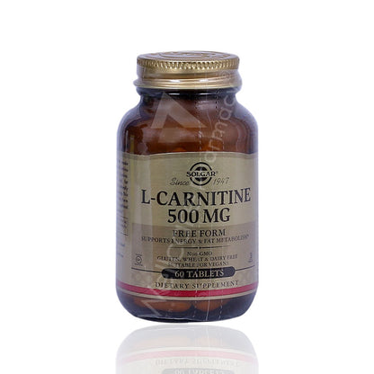 Solgar L-Carnitine 500Mg Tablets 60'S