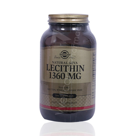 Solgar Lecithin 1360Mg Cap 100'S