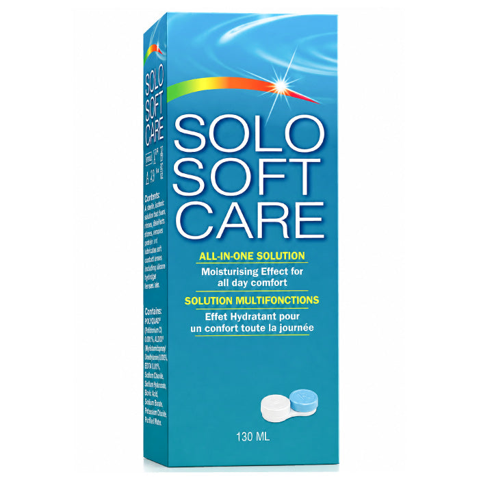 Solo Soft Care All In One Lens Solution 130ml