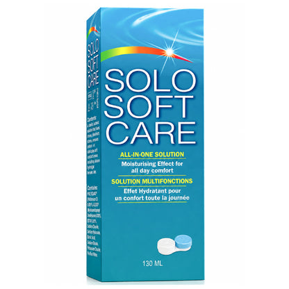 Solo Soft Care All In One Lens Solution 130ml - Wellcare Pharmacy