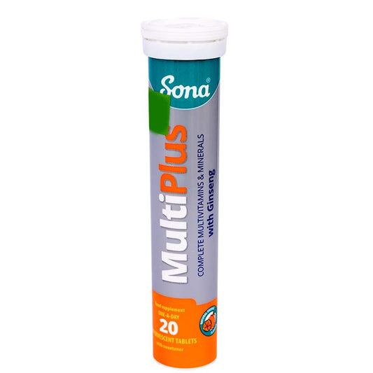 Sona Multiplus Effervescent Tablets 20'S - Wellcare Pharmacy