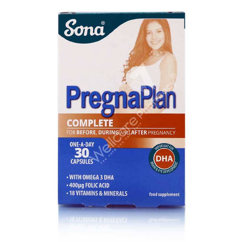 Sona Pregnaplan Complete Capsules 30'S Sona Pregnaplan Complete Capsules 30'S