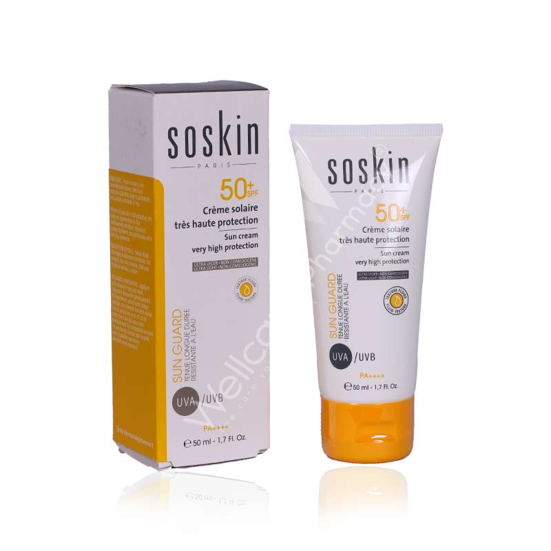 Soskin Spf50+ Sun Cream Very High Protection 50ml Soskin Spf50+ Sun Cream Very High Protection 50ml