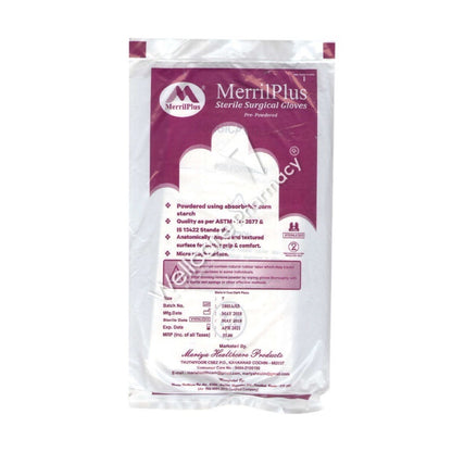 Sterile Surgical Gloves 6.5 Powder Free 50'S