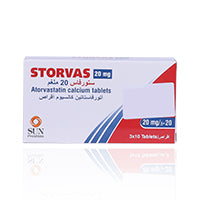 Storvas 20Mg Tablets 30'S