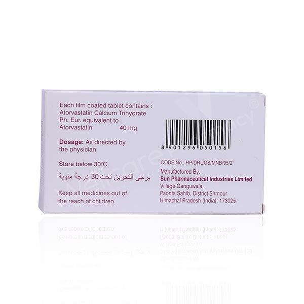 Storvas 40Mg Tablet 30'S