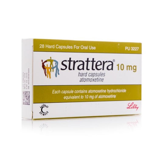 STRATTERA 10MG CAPSULE 28'S