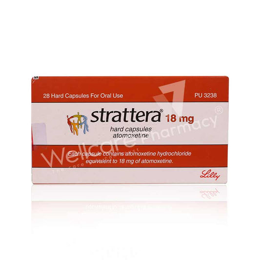 Strattera 18Mg Tablet  28'S