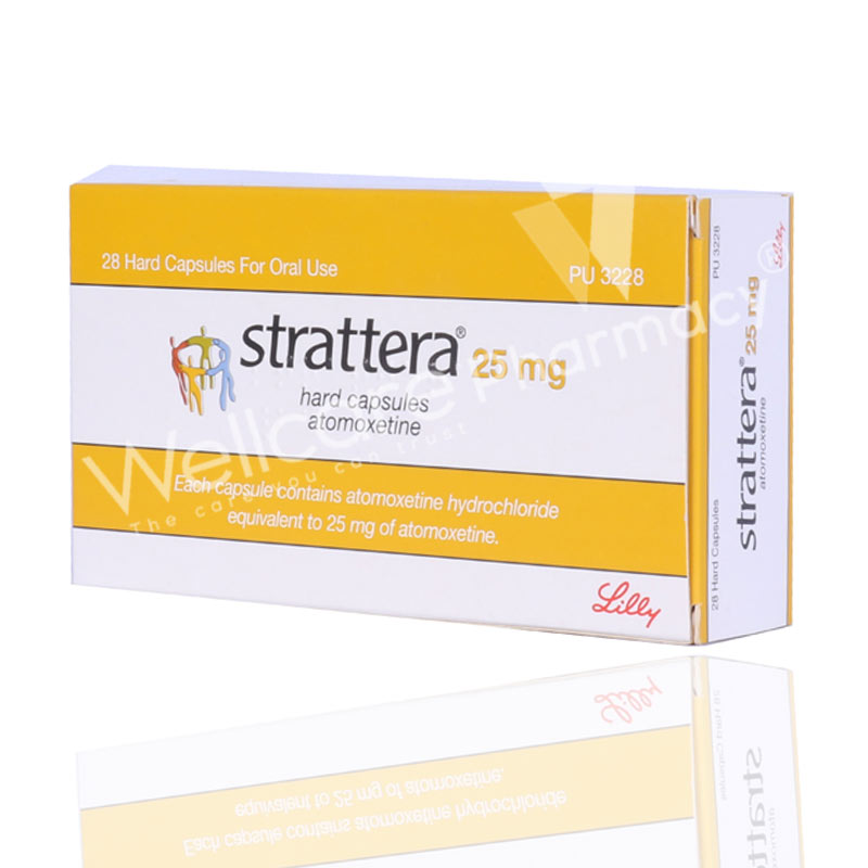 Strattera 25Mg Capsules 28'S – Wellcare Pharmacy