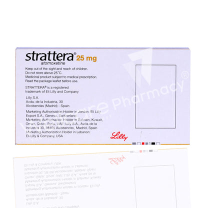 Strattera 25Mg Capsules 28'S